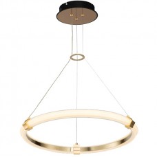 Φωτιστικό Κρεμαστό LED 35W 2200lm 230V Θερμό Φως σε Μαύρο-Χρυσαφί 955FELIX3035